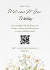 QR Code template for every event type