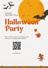 QR Code template for every event type